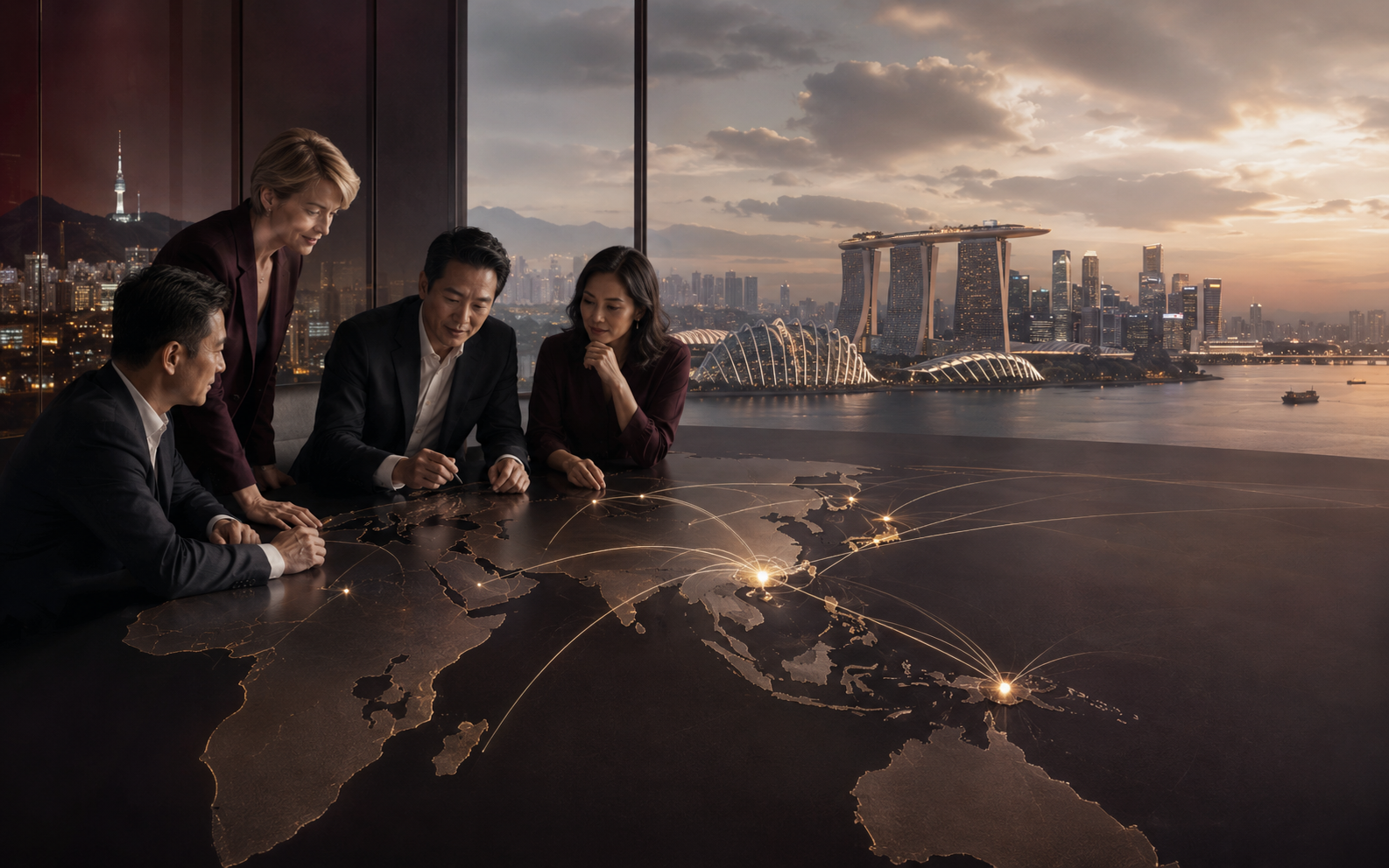 INOH Group growth strategy connecting Seoul with global markets